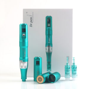 Dr.pen A6S Microneedling Dermapen Draadloos + 2 Cartridges Cartridge met doos