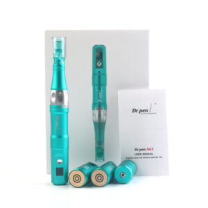 Dr.pen A6S Microneedling Dermapen Draadloos + 2 Cartridges Cartridge met handleiding