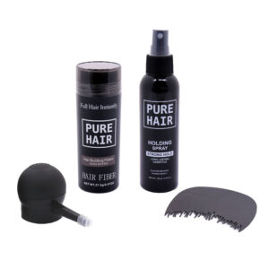 Pure Hair Haarvezels Set Donker Bruin 27,5g