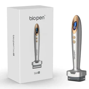 Bio pen Bio6 Dermastamp EMS LED Therapie zilver